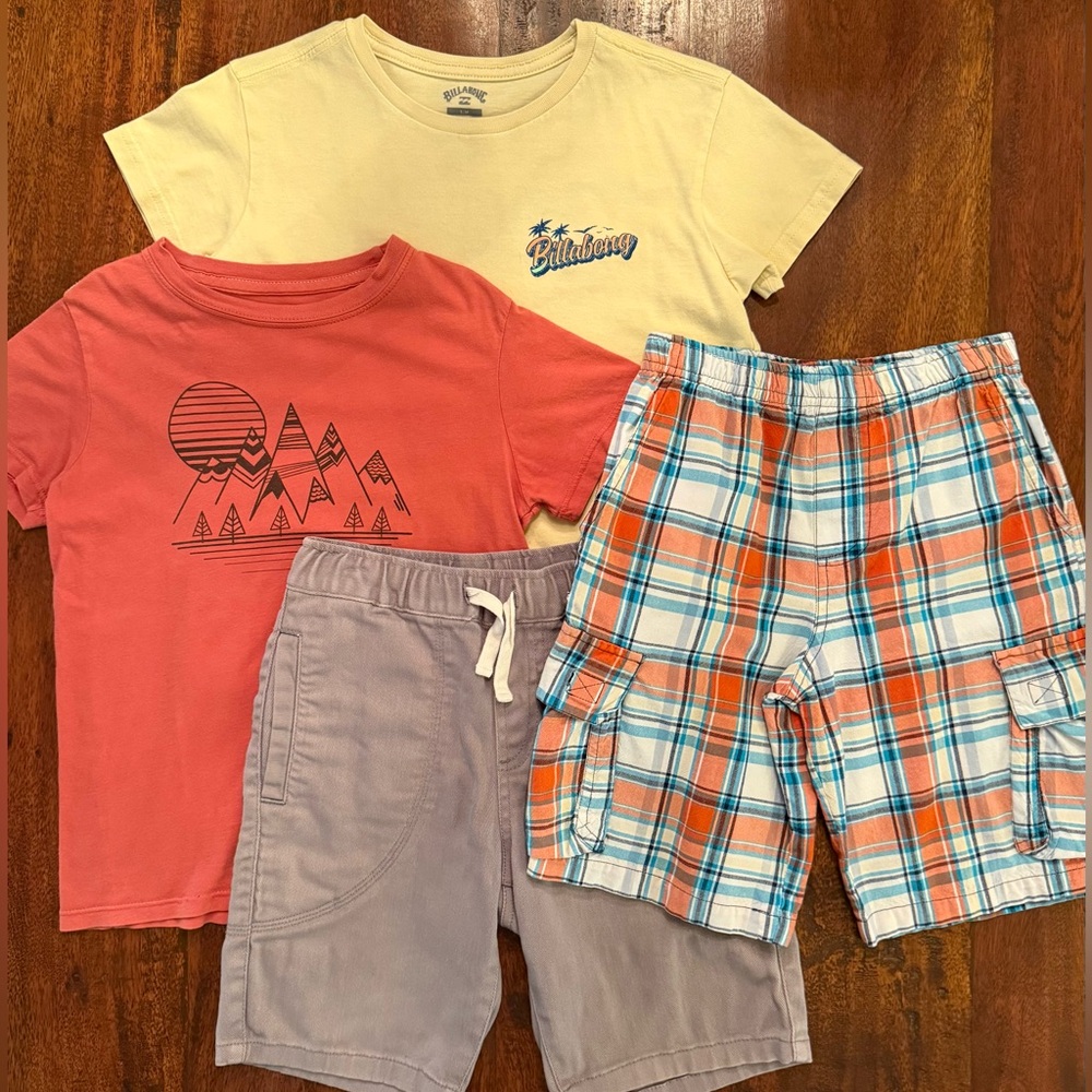 END OF SUMMER SALE: Boys’ Mix N’ Match Bundle (2 Shirts & 2 Pairs of Shorts)